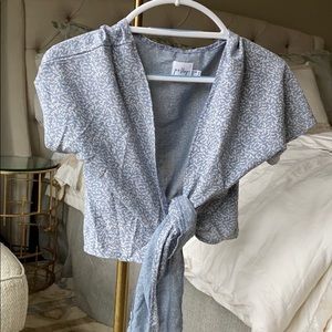 Princess Polly tie front top